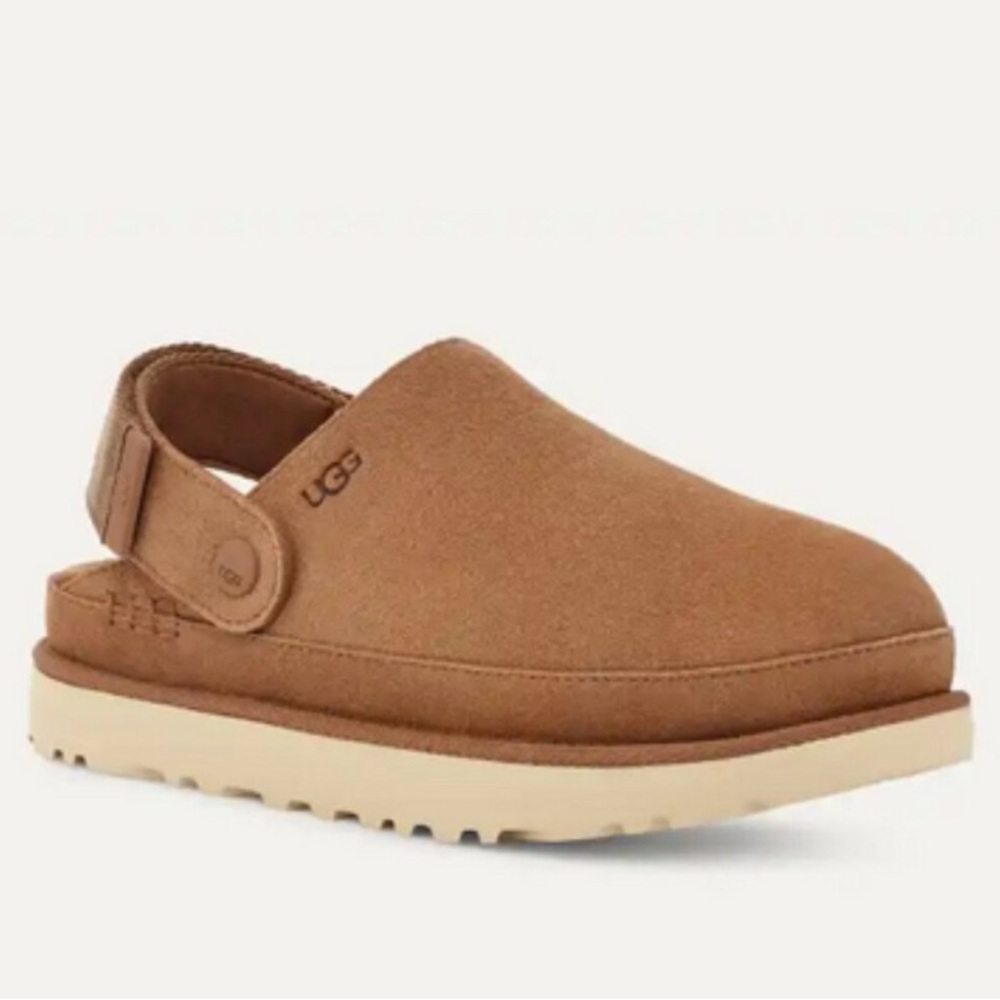 UGG Tan Suede Mules - Picture 5 of 7